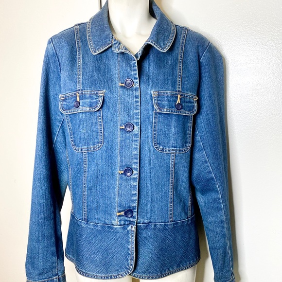 jean jacket for large bust